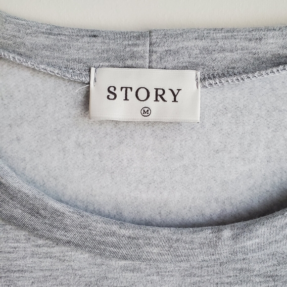 Heather Gray Sweatshirt Dress - Picture 5 of 6